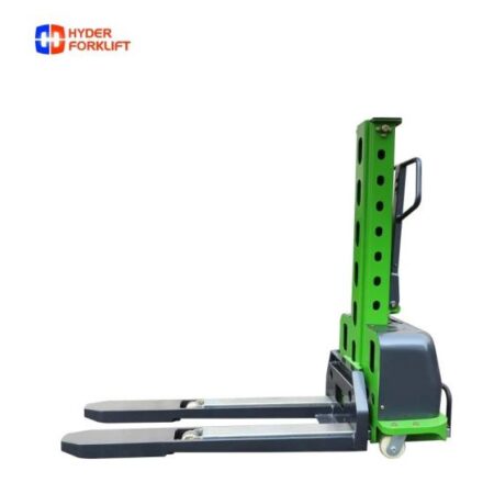 Semi electric self lift pallet stacker